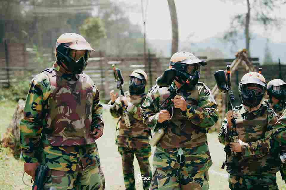 Paintball Outing Kantor | EO Prabu Outbound