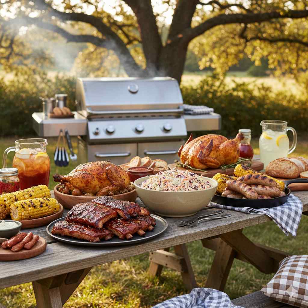 Paket Live Cooking BBQ | EO Prabu Outbound