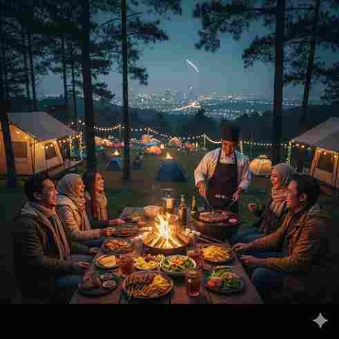 Paket BBQ Tahun Baru | EO Prabu Outbound