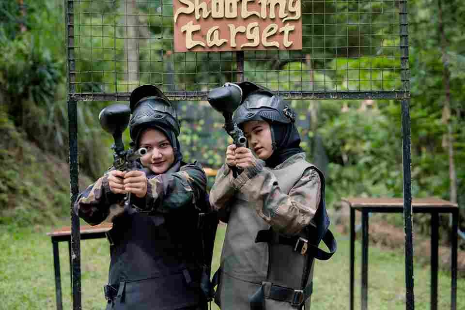 Permainan Strategi Paintball